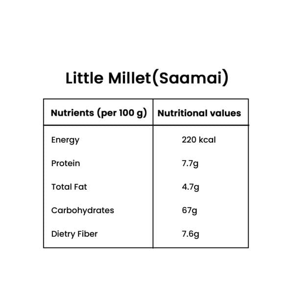 சாமை அரிசி  ( LITTLE MILLET ) - Image 3
