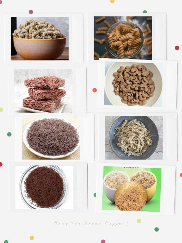 HEALTHY SNACKS COMBO PACK & பாரம்பரிய அரிசி மற்றும் சிறுதானியம் வழியில் செய்யப்பட்ட நூடுல்ஸ், பாஸ்தா & சேமியா